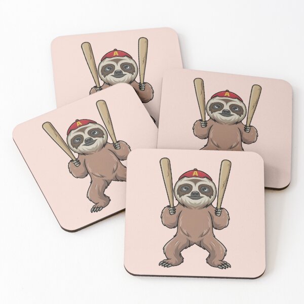 Item preview, Baseball Player Sloth designed and sold by ratchawoot.