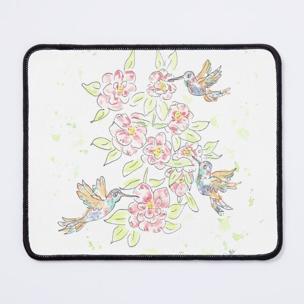 Item preview, Hummingbirds and camelias designed and sold by GiselleSellier.