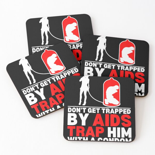Item preview, Don't get trapped by aids. Trap him with a condom designed and sold by defabiosofxs.