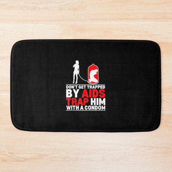 Item preview, Don't get trapped by aids. Trap him with a condom designed and sold by defabiosofxs.
