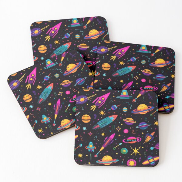 Item preview, Zany 90's Space Print designed and sold by Dreadtread.