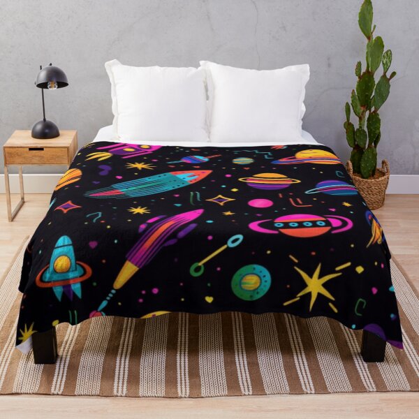 Item preview, Zany 90's Space Print designed and sold by Dreadtread.
