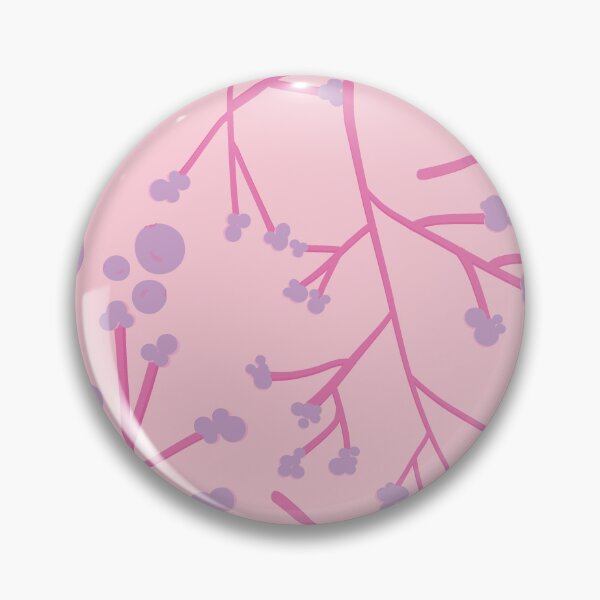 Item preview, Pink Winterberry-Bubble Gum Palette-Retro Look Sweet berries and Branches designed and sold by Annette Chabidon Studio.
