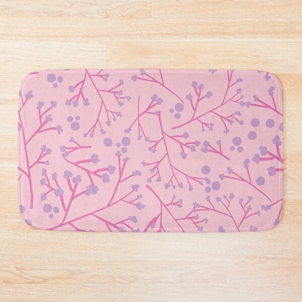 Item preview, Pink Winterberry-Bubble Gum Palette-Retro Look Sweet berries and Branches designed and sold by Annette Chabidon Studio.