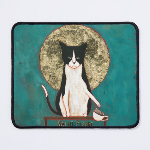 Item preview, Saint Pierre Cat designed and sold by KilkennyCat Art.