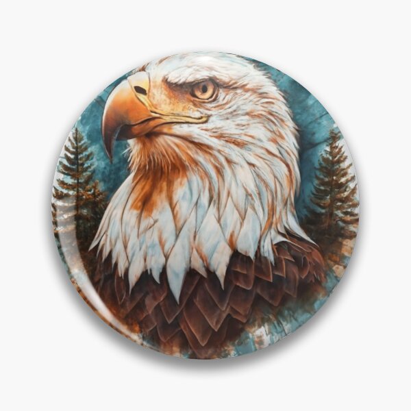 Item preview, The bald Eagle - Wildlife Wisdoms designed and sold by WildlifeWisdoms.