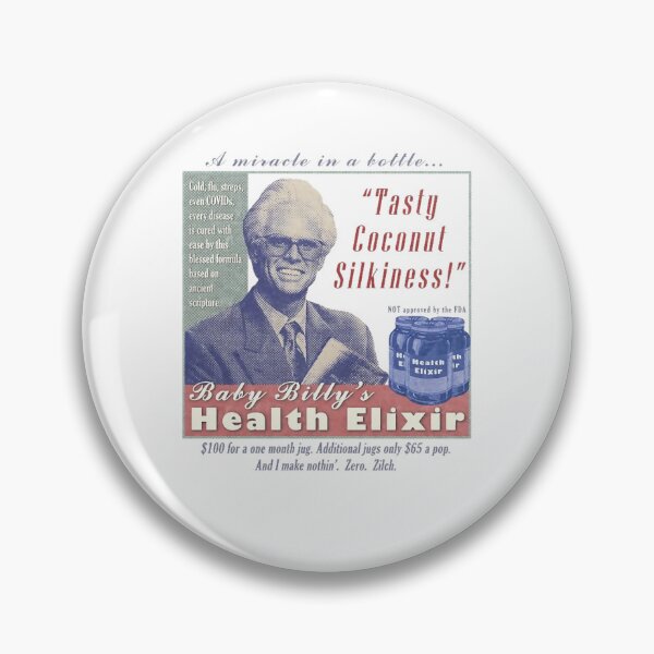 Item preview, Baby Billy's Health Elixir Vintage Style Advertisement Fanart Design designed and sold by paniknaomi.