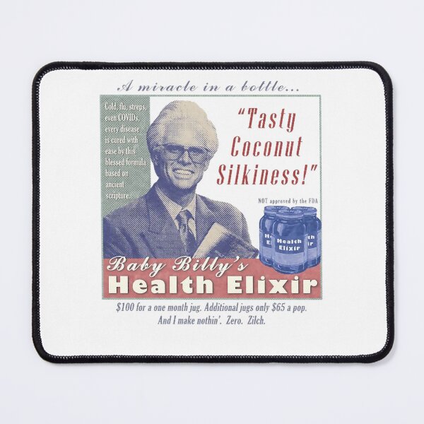 Item preview, Baby Billy's Health Elixir Vintage Style Advertisement Fanart Design designed and sold by paniknaomi.