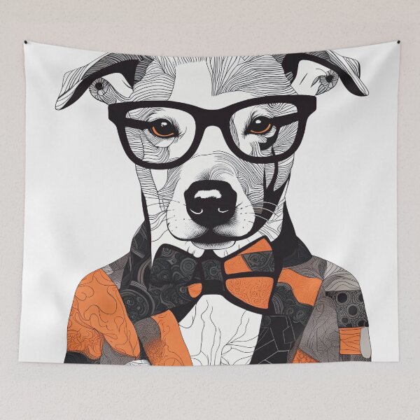 Item preview, Dapper Dog designed and sold by GeekMindUK.