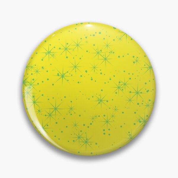 Item preview, Green stars on a yellow background designed and sold by HarridanCreates.