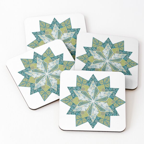 Item preview, Turquoise Six Pointed Star - Geometric designed and sold by DHTDesigns.