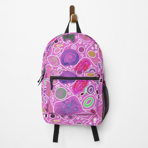 Item preview, Doodle Art - Circle Overload on pink background designed and sold by Dorothea Neumann.