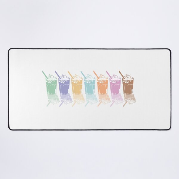 Item preview, Colorful vintage-style milkshakes designed and sold by asamijess.