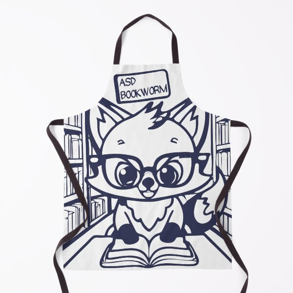 Item preview, ASD bookworm fox designed and sold by ndmedia.