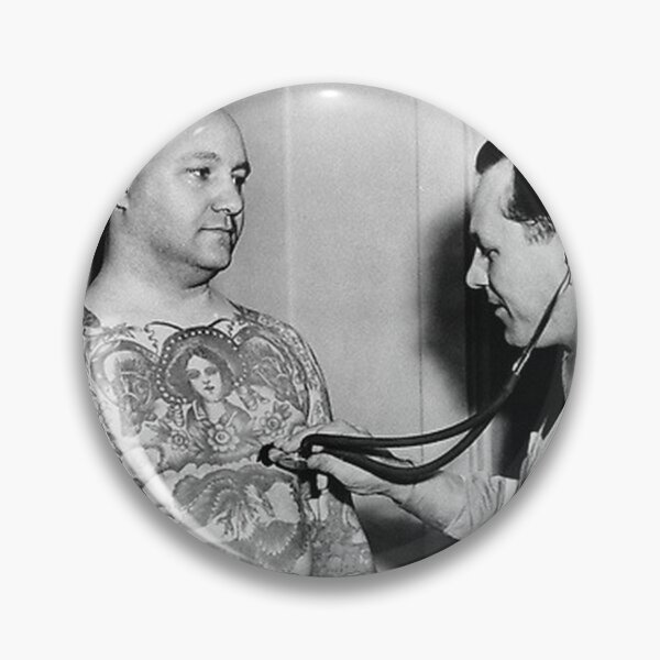 Item preview, vintage tattoo man Grand pather tattooed at the doctor dr studio designed and sold by Coolstuff4you71.