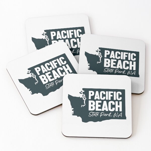 Item preview, Pacific Beach State Park Washington Map designed and sold by bivenart.