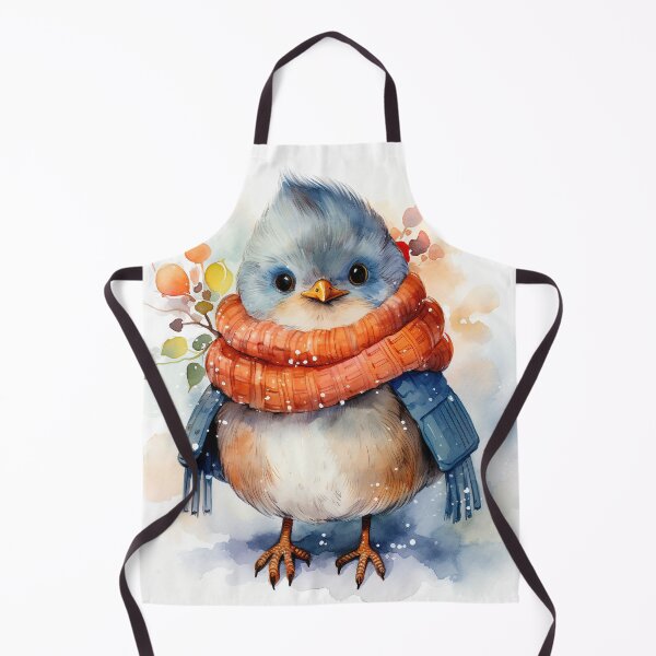 Item preview, Avian Elegance: Bird in a Red Scarf designed and sold by LittleLuvies.