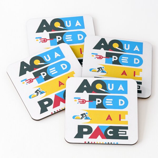 Item preview, AquaPedalPace - Triathlon Essence Minimalist Design designed and sold by Triathlongram.