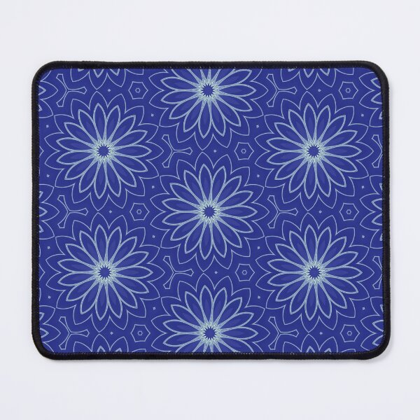 Item preview, Infinite Mandala in Blue designed and sold by mshoafcreates.