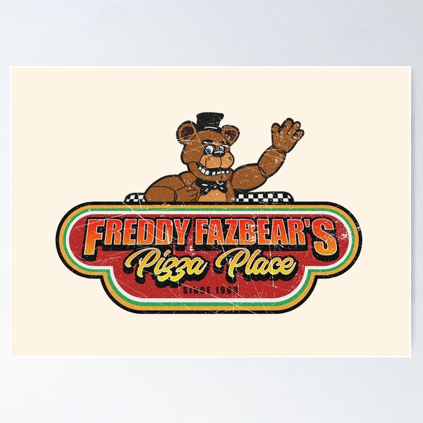 2023 Five Nights At Freddy's Movie Poster 11X17 Freddy Fazbear's Pizzeria 🍿