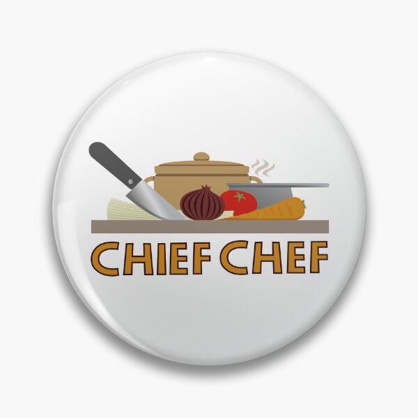 Item preview, Chief Chef Illustration Color designed and sold by NataliePaskell.