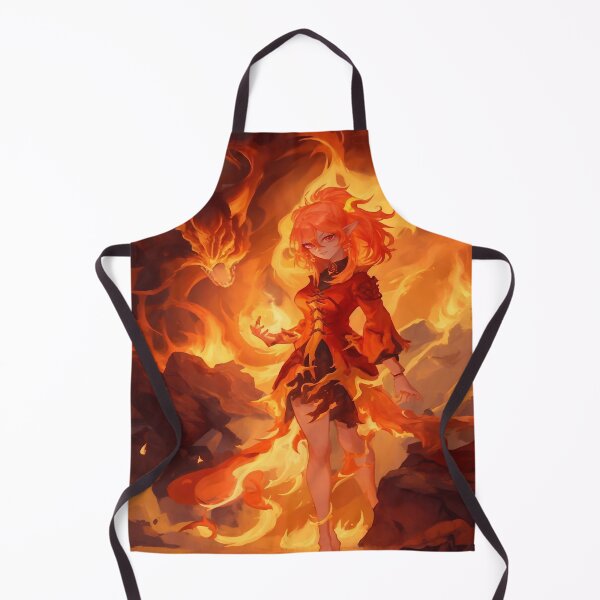 Item preview, Burning girl designed and sold by M-Y-A-R-T-.
