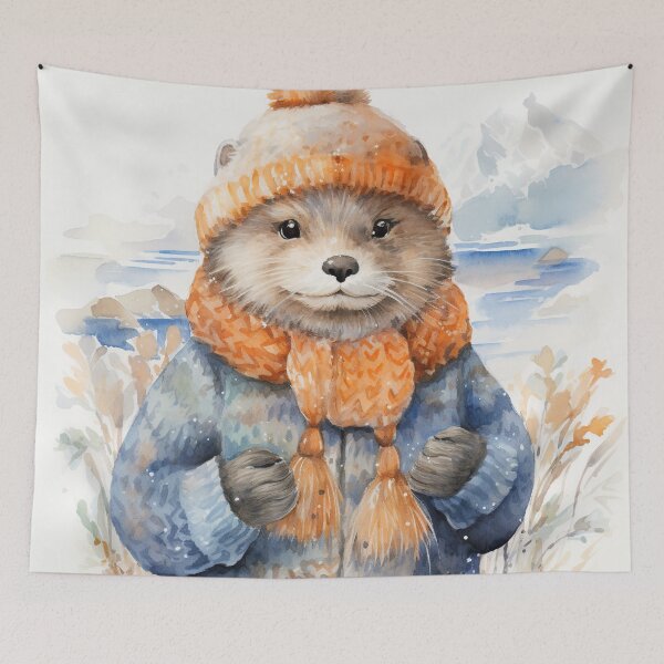 Item preview, Otter's Winter Whimsy designed and sold by LittleLuvies.