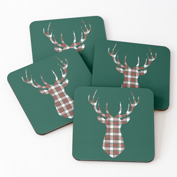 Item preview, Reindeer plaid, tartan, checkered pattern  designed and sold by iclipart.