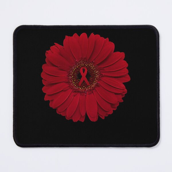 Item preview, Faith Hope Love World Aids Day Awareness Flower Red Ribbon designed and sold by EagmianPheolea.