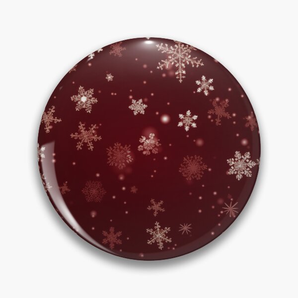 Item preview, CHRISTMAS  |  Snowflakes on Red 1 designed and sold by RedHandedOD.