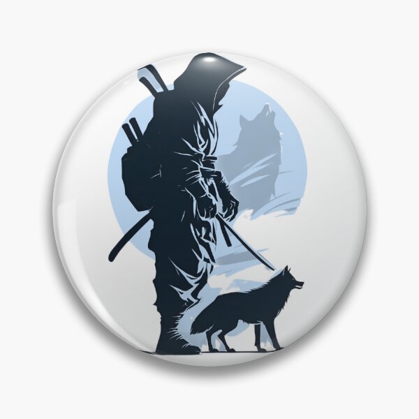Item preview, Warrior of the Lone Wolf designed and sold by omryknn.