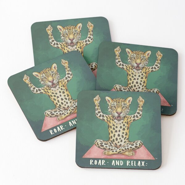 Item preview, Zen Jaguar - Wildlife Wisdoms designed and sold by WildlifeWisdoms.