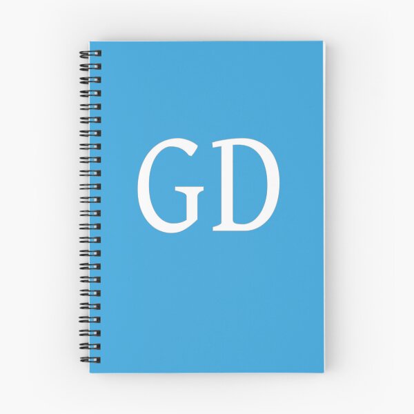 Artikelvorschau, GD-Initialen-Monogramm-elegante weiße Buchstaben entworfen und verkauft von Jeallan Designs.