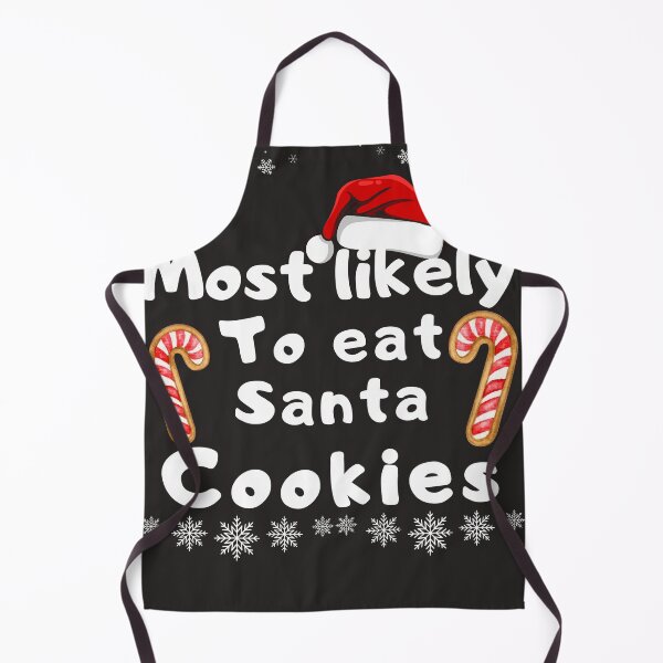 Item preview, Most likely to eat santa cookies designed and sold by MilkyForest.