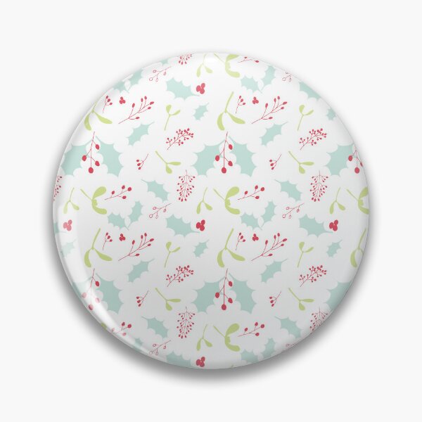 Item preview, Holly and berries pattern in non traditional colours designed and sold by Jaine Drake.