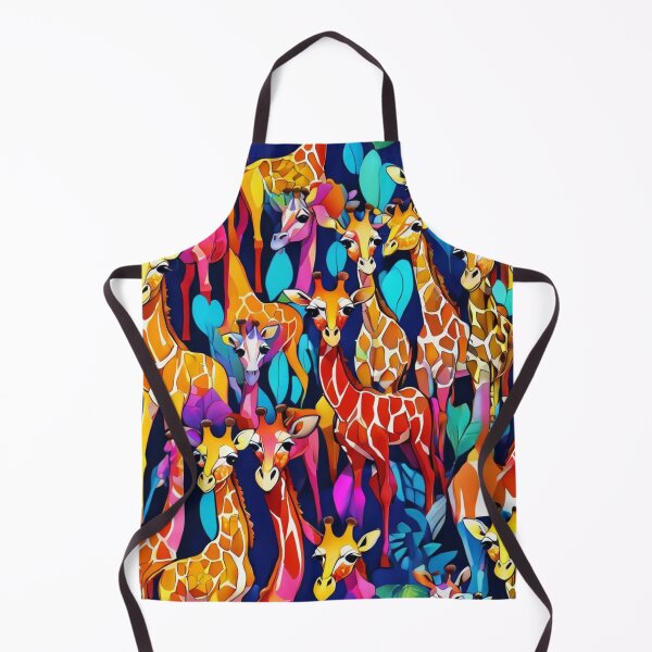 Item preview, Colorful Chibi Art Giraffes designed and sold by shutterrudder.