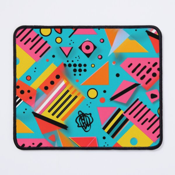 Item preview, Zany 90's Turquois Neon Print designed and sold by Dreadtread.