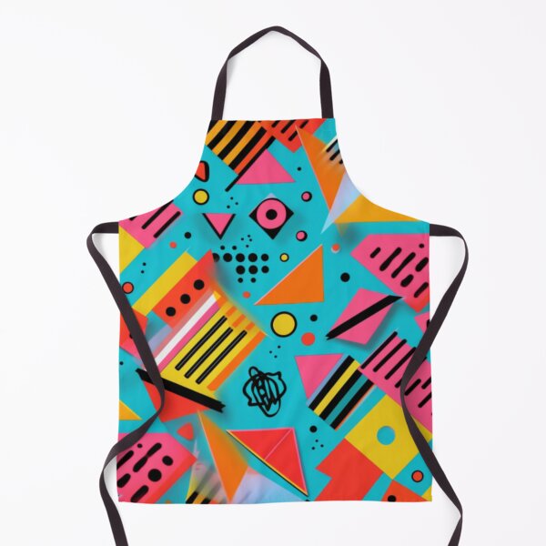 Item preview, Zany 90's Turquois Neon Print designed and sold by Dreadtread.