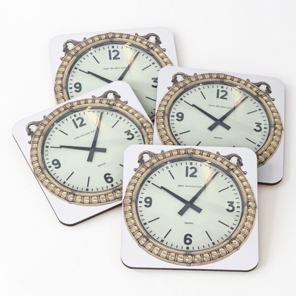 Item preview, Big central post office clock transparent background designed and sold by Ponted.