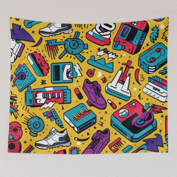 Item preview, Wacky 90's Print designed and sold by Dreadtread.