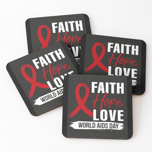 Item preview, Faith Hope Love World Aids Day December 1st designed and sold by EagmianPheolea.