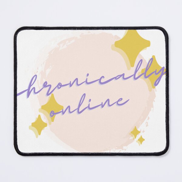 Item preview, RETRO chronically online with some sparkle designed and sold by Madie Grace.