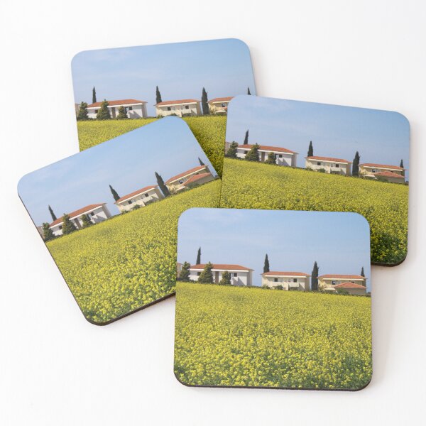 Item preview, Cypress tress and Houses on Cyprus designed and sold by Calidris Fotografie Steffi & Ben Köppler.