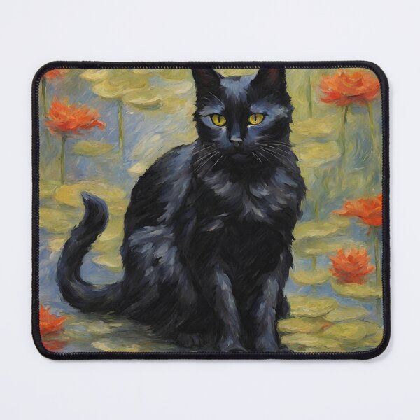 Item preview, Seraphina Black Cat designed and sold by BlackCatGeneral.