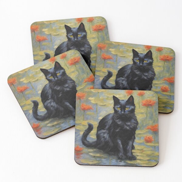 Item preview, Seraphina Black Cat designed and sold by BlackCatGeneral.