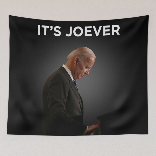 Item preview, It's Joever - Joe Biden "it's over" meme designed and sold by USA Design.