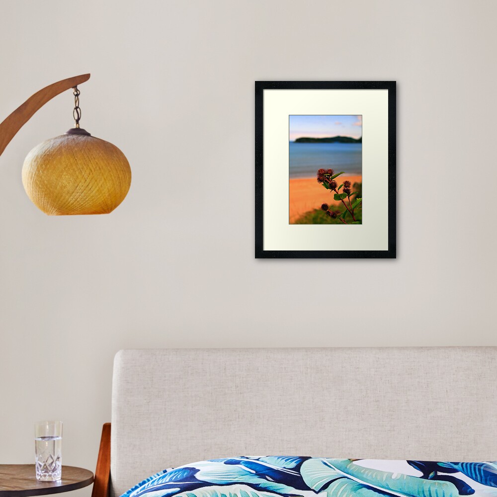Gruinard Bokeh Framed Art Print