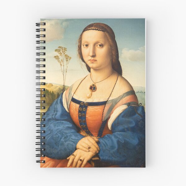 Item preview, Florence, Italy - Portrait of Maddalena Doni, 1506, by Raffaello Sanzio. Raphael - Renaissance painting masterpiece designed and sold by Paolo Modena Photography    -   Fine Italian Art.