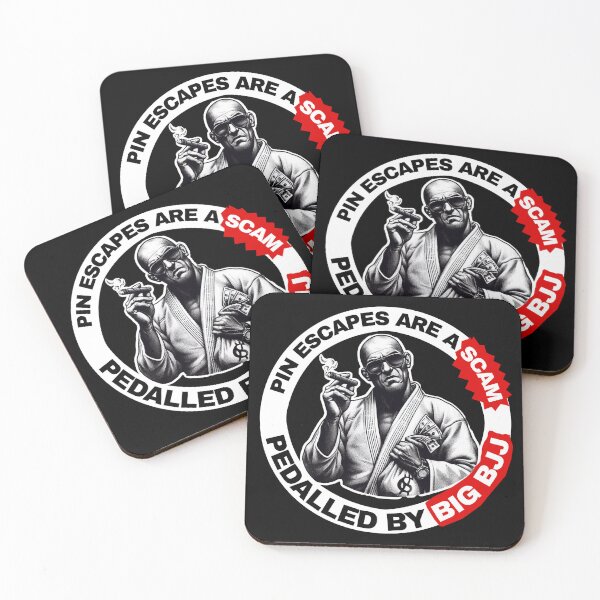 Item preview, BJJ Pin Escapes are a SCAM! designed and sold by DemandChaos.