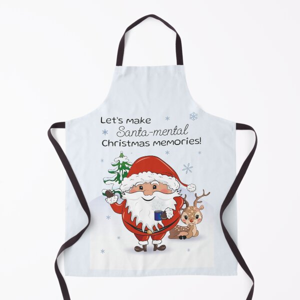 Item preview, Funny Santa - Let's make Santa-mental Christmas memories designed and sold by HajnalkArt.